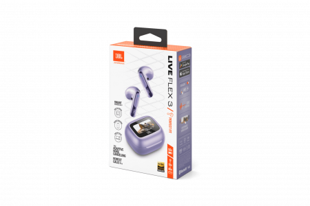 Casti In-Ear JBL Live Flex 3, Violet [11]