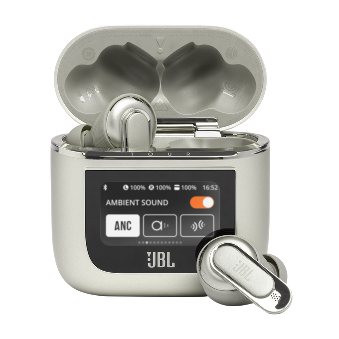 TV, Audio-Video & Foto - Casti In-ear JBL Tour Pro 2, Bej