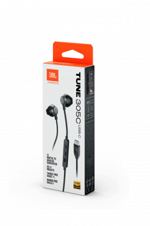 Casti In-Ear JBL Tune 305C, Negru [6]