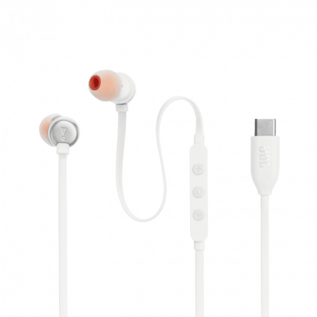 Casti In-Ear JBL Tune 310C, Alb [1]