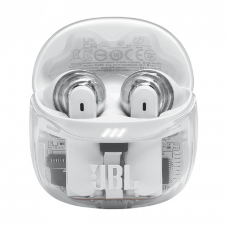 Casti In-Ear JBL Tune Flex 2 Ghost Edition, Alb transparent [8]