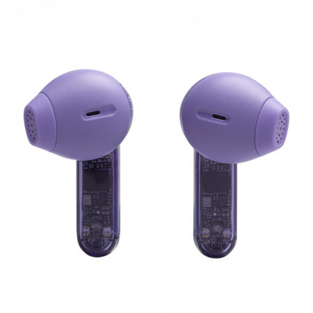 Casti In-Ear JBL Tune Flex 2 Ghost Edition, Violet transparent [2]