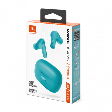 Casti In-Ear JBL Wave Beam 2, Albastru [10]
