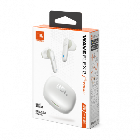Casti In-Ear JBL Wave Flex 2, Alb [10]