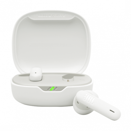 TV, Audio-Video & Foto - Casti In-Ear JBL Wave Flex 2, Alb