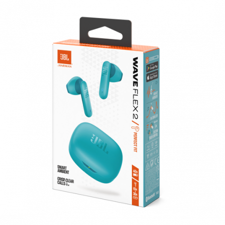 Casti In-Ear JBL Wave Flex 2, Albastru [10]