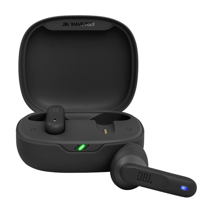 Casti Audio: Wireless, Bluetooth, cu Fir sau Gaming - Casti In-Ear JBL Wave Flex, Negru