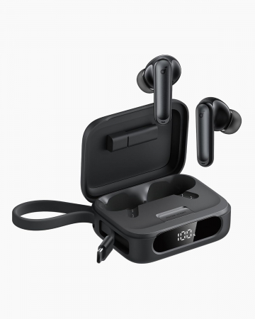 Casti Audio: Wireless, Bluetooth, cu Fir sau Gaming - Casti In-Ear Soundcore P41i Ultimate MFI Version by Anker, Negru