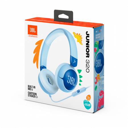 Casti On-Ear JBL Junior 320, Albastru [7]