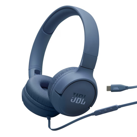 TV, Audio-Video & Foto - Casti On-Ear JBL Tune 520C, Albastru