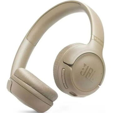 TV, Audio-Video & Foto - Casti On-Ear JBL Tune 530, cu fir, Bej