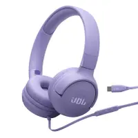 TV, Audio-Video & Foto - Casti On-Ear JBL Tune520C, cu fir, USB-C, Violet