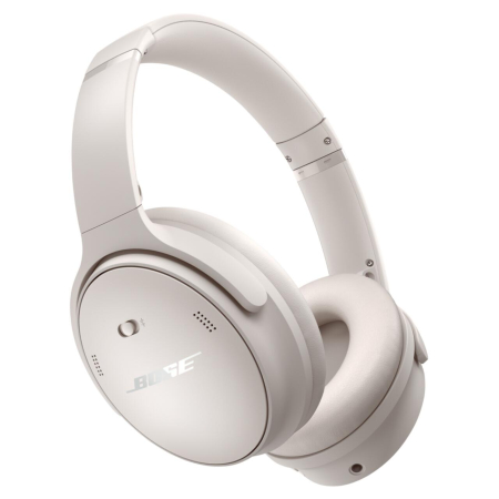 Casti Audio: Wireless, Bluetooth, cu Fir sau Gaming - Casti Over-Ear Bose QuietComfort, White Smoke