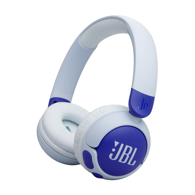 Casti Audio: Wireless, Bluetooth, cu Fir sau Gaming - Casti On-Ear JBL Junior 320BT, Albastru