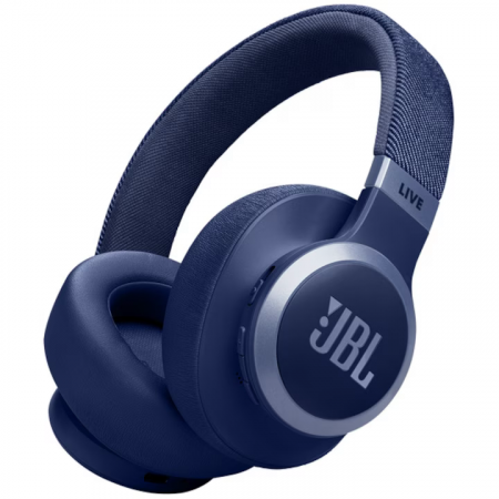 Casti Audio: Wireless, Bluetooth, cu Fir sau Gaming - Casti Over-Ear JBL Live 770NC, Albastru