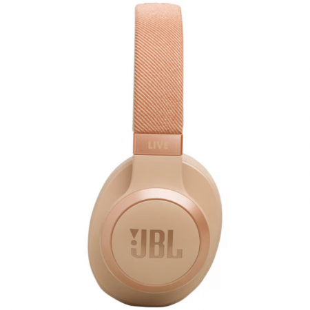 Casti Over-Ear JBL Live 770NC, Bej [6]