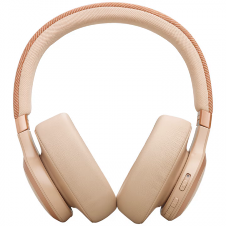 Casti Over-Ear JBL Live 770NC, Bej [4]