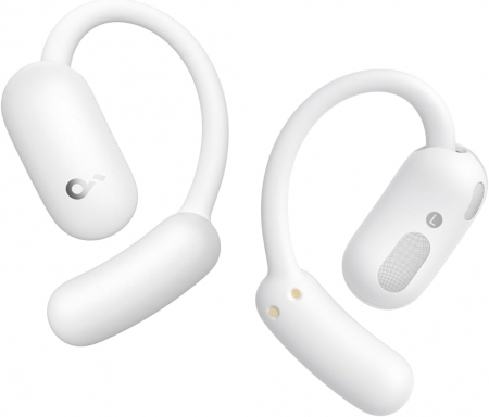 Casti Audio: Wireless, Bluetooth, cu Fir sau Gaming - Casti Open-Ear Anker SoundCore AeroFit 2, Alb