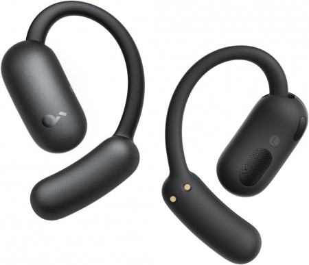 Casti Audio: Wireless, Bluetooth, cu Fir sau Gaming - Casti Open-Ear Anker SoundCore AeroFit 2, Negru