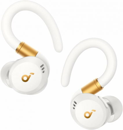 Casti Audio: Wireless, Bluetooth, cu Fir sau Gaming - Casti In-Ear Anker Soundcore Sport X20, Alb