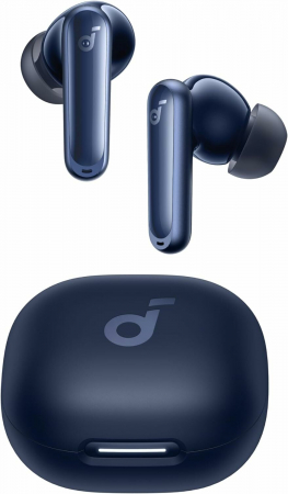 Casti Audio: Wireless, Bluetooth, cu Fir sau Gaming - Casti In-Ear Anker Soundcore P40i, Albastru