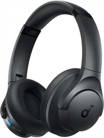 Casti Audio: Wireless, Bluetooth, cu Fir sau Gaming - Casti Over-Ear Anker Soundcore Q11i, Gri