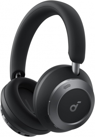 Casti Audio: Wireless, Bluetooth, cu Fir sau Gaming - Casti Over-Ear Anker Soundcore Space One Pro, Negru