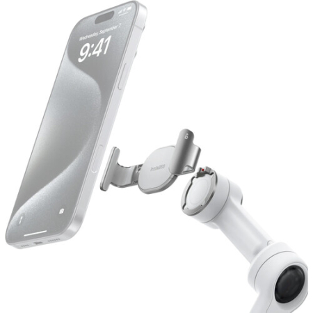 Accesorii telefoane mobile - Clema magnetica Insta360 pentru Flow 2/Flow 2 Pro, Stone Grey