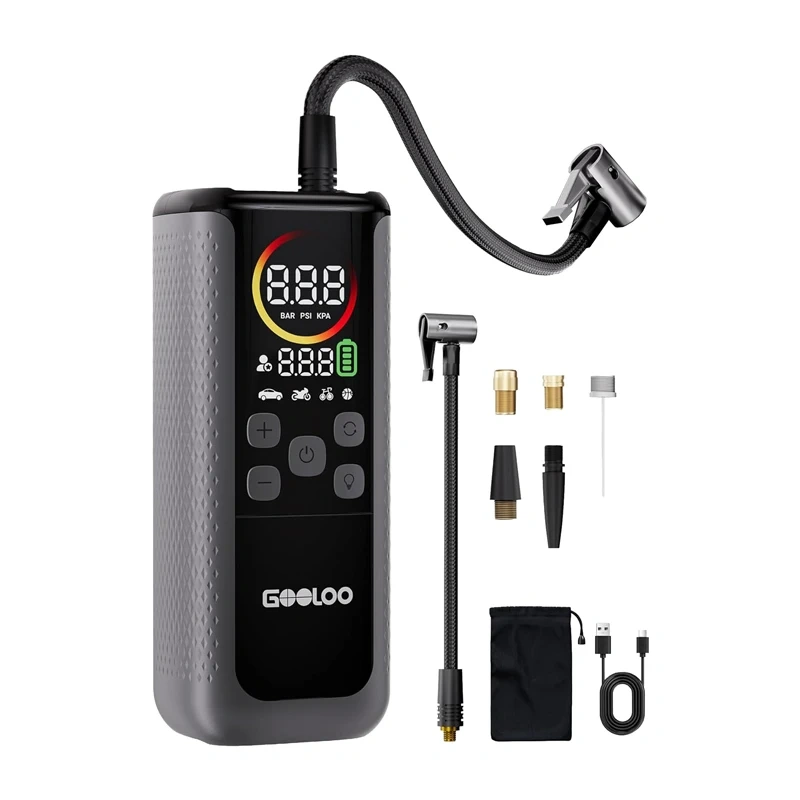 Compresor de aer dublu pentru masina GOOLOO GT160 [1]