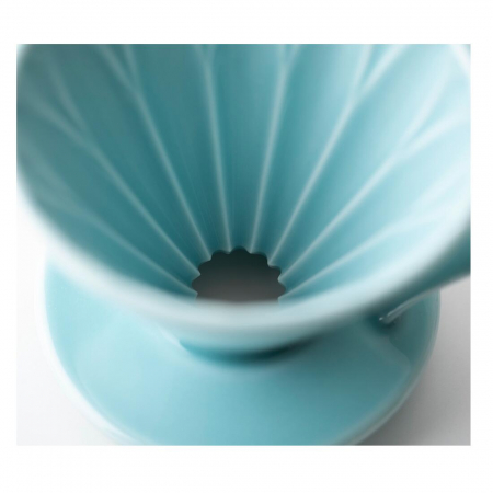 Dripper CAFEC Arita Cone Flower, 1 ceasca, Albastru [2]
