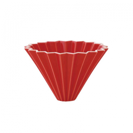Coffee Corner - Dripper ORIGAMI, Dimensiunea M, Rosu