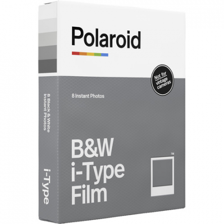 Film foto - Film instant alb-negru Polaroid i-Type, 8 expuneri
