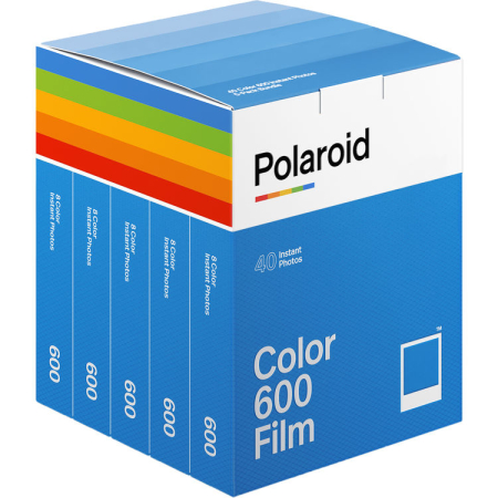 Film foto - Film instant color Polaroid 600, 40 expuneri (5-Pack)