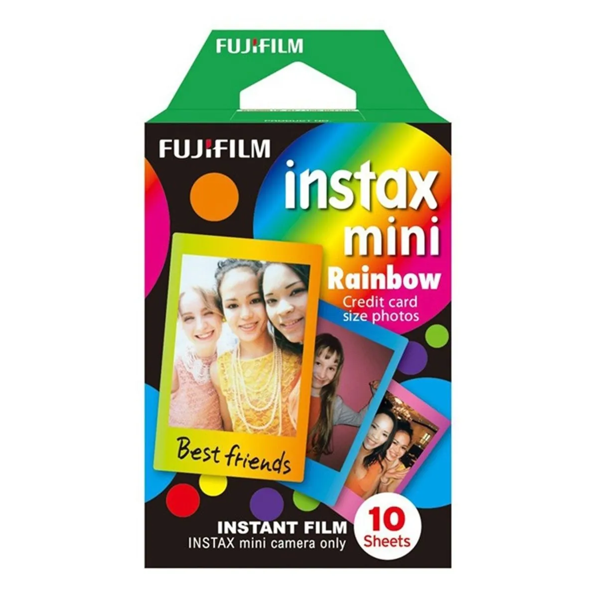 Film foto - Film instant Fujifilm Instax Mini Rainbow, 10 expuneri