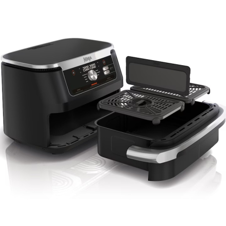 Friteuza cu aer cald Ninja FlexDrawer AF500EU, Negru [4]