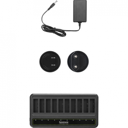 Hub incarcare 10 acumulatori intercom Saramonic WiTalk CB [5]