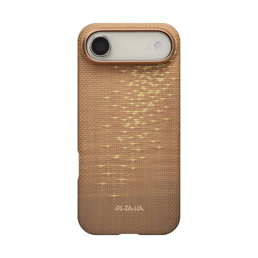 Laptop, Tablete & Telefoane - Husa Pitaka pentru iPhone 17 Air, Ultra-Slim, Glints of Gold Auriu
