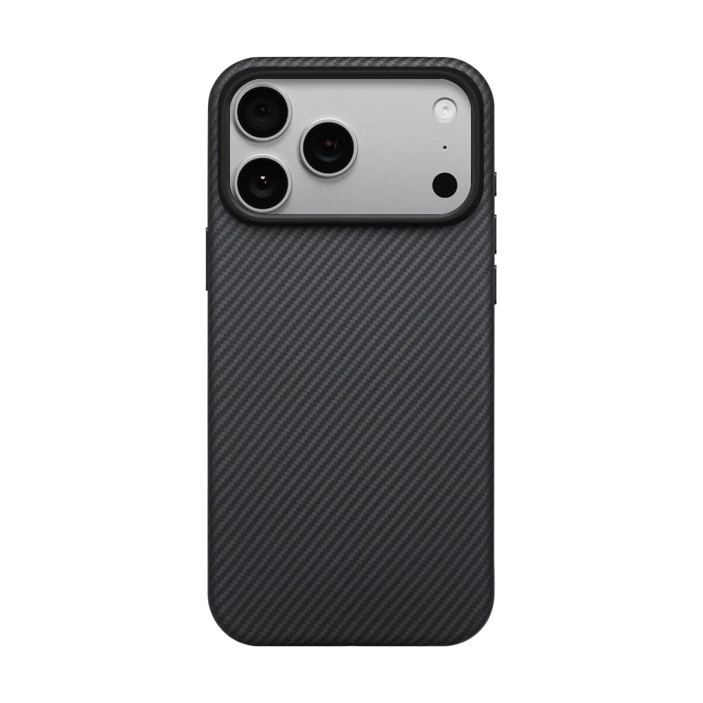 Laptop, Tablete & Telefoane - Husa Pitaka pentru iPhone 17 Pro Max Aramid UltraGuard, Negru/Gri