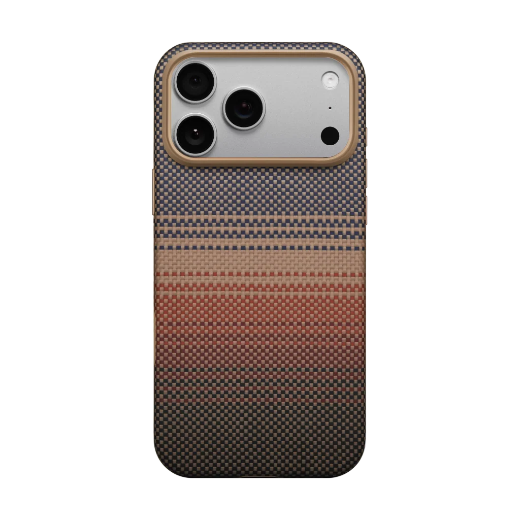 Laptop, Tablete & Telefoane - Husa Pitaka pentru iPhone 17 Pro Max Aramid UltraGuard, Sunset