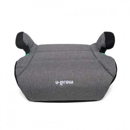 Inaltator auto U-GROW, R129, fara ISOFIX, 15-36 kg, 125-150 cm, Gri / Negru [2]