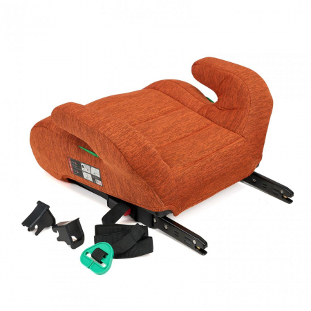 Inaltator auto U-GROW, R129, ISOFIX, 15-36 kg, 125-150 cm, Caramiziu [5]