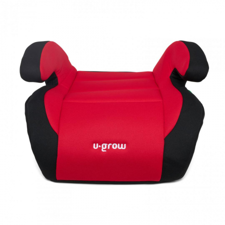 Inaltator auto U-GROW, R129, ISOFIX, 15-36 kg, 125-150 cm, Rosu / Negru [4]