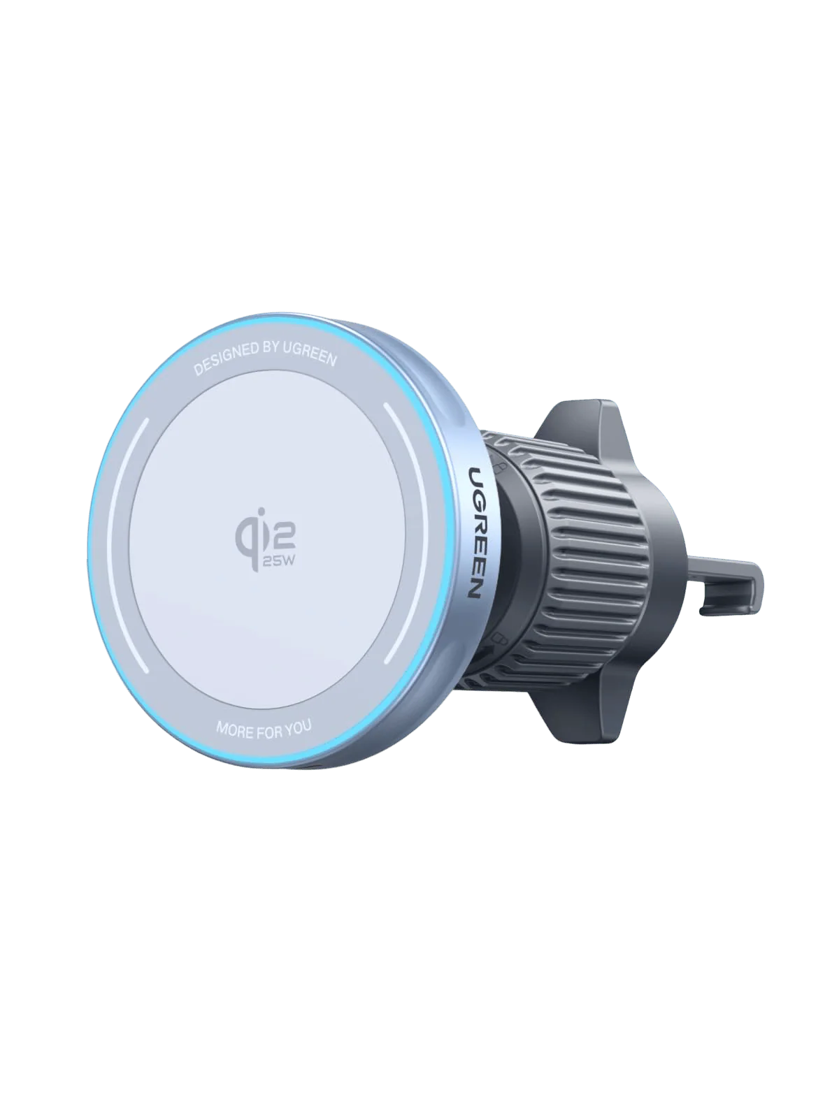 Incarcatoare retea - Incarcator Auto Ugreen MagFlow 25W wireless Gri