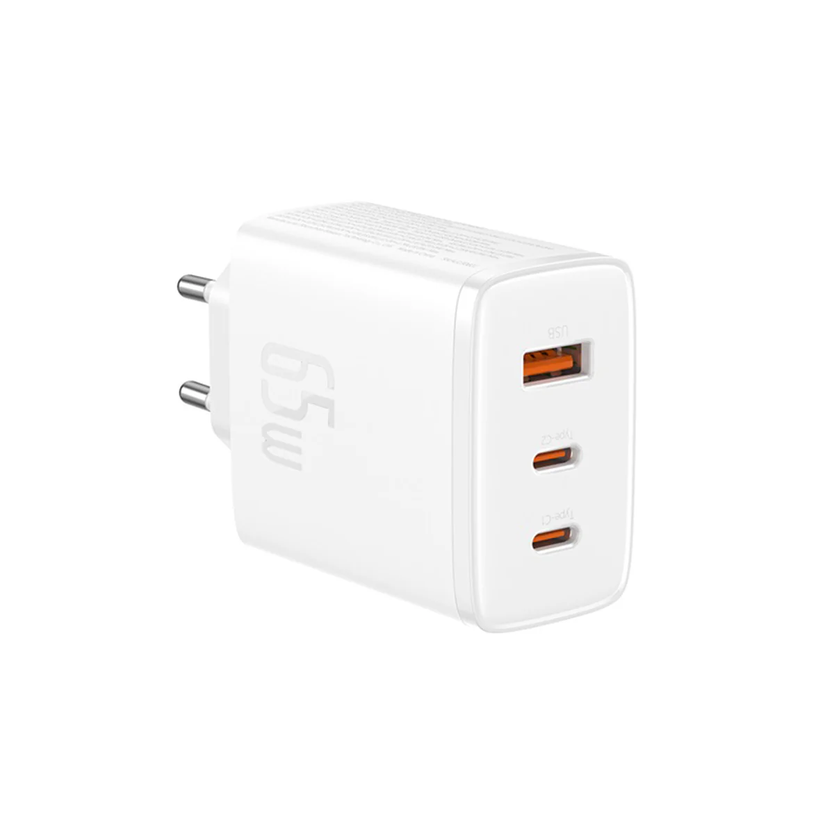 Incarcatoare retea - Incarcator retea Baseus Cube Pro 3 2x USB-C 1x USB-A 65W Alb