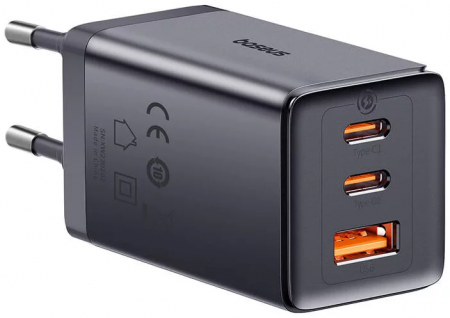 Incarcatoare retea - Incarcator retea Baseus GaN5, 65W, Gri