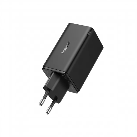 Incarcatoare retea - Incarcator retea Baseus GaN6 Pro, 65W, USB, USB-C, Negru