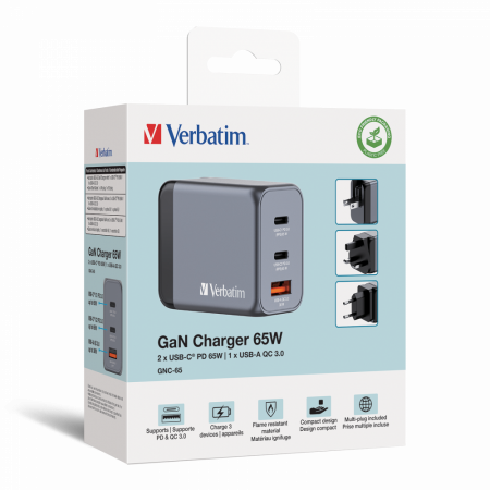 Incarcator Verbatim GaN 65W [5]