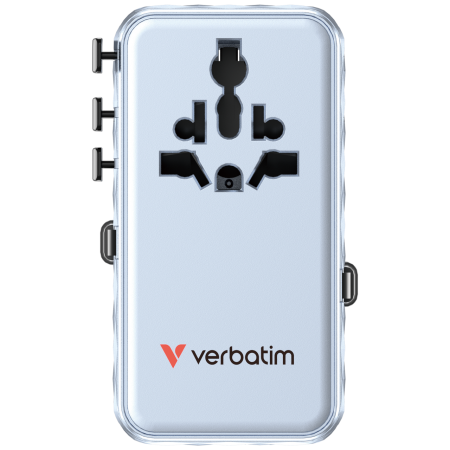 Incarcator Verbatim Charge 'n' Travel 70W, GaN III, Albastru [2]