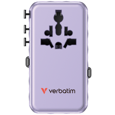 Incarcator Verbatim Charge 'n' Travel 70W, GaN III, Violet [2]