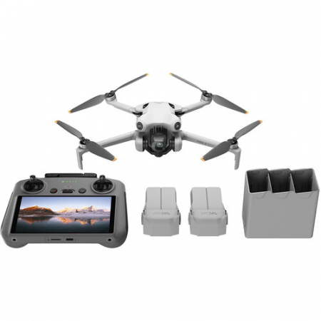 TV, Audio-Video & Foto - Drona DJI Mini 4 PRO Fly More Combo + Smart Controller RC 2